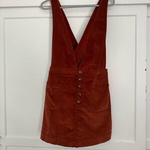 Free People Rust Mini Dress